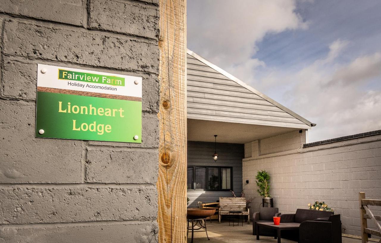 Lionheart Large Luxury Lodge - Sleeps 10- Dog Friendly,Near Sherwood Forest At Fairview Farm Nottingham Great For Family Gatherings ,Groups ,Parties Exteriér fotografie